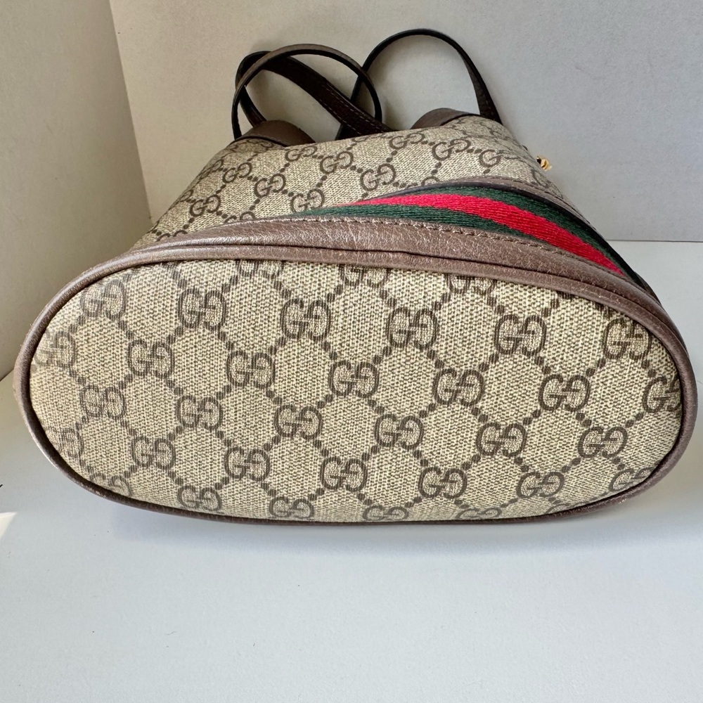 Gucci Brown and Cream Shoulder Bag - Picture 5 of 9